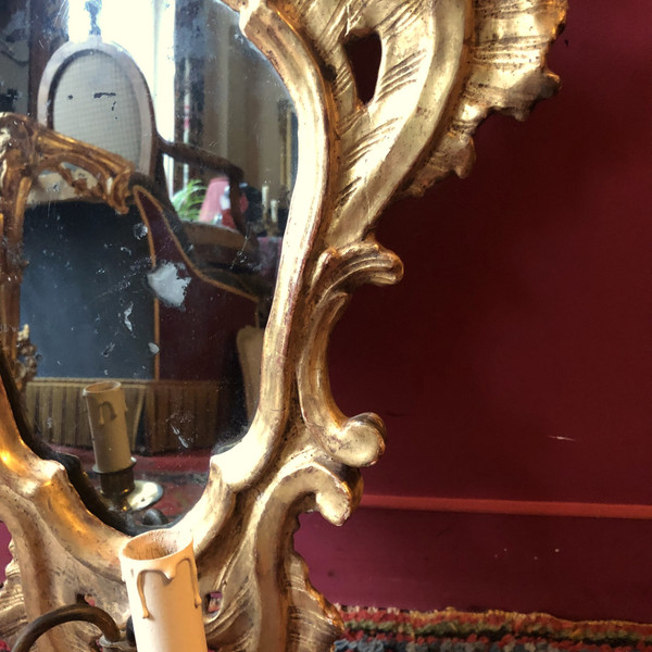 Reflecting mirror, Italy, 18th century