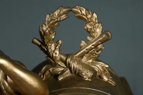 Regule and Marble Mantel Insert, Art Deco - 1920