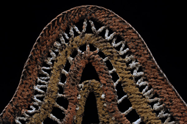 Yamswurzelmaske, Stammeskunst, Ozeanische Kunst, Korbflechterei, Papua-Neuguinea, Ozeanische Kunst