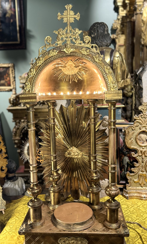 Ciborio neogotico - 1900 circa