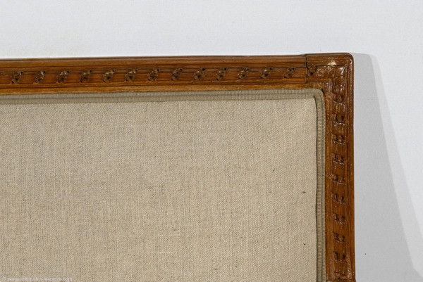 Stained Beech bench seat, Louis XVI style - Early 19th century