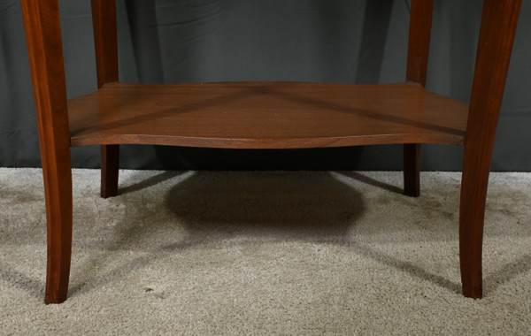 Mahogany and marble table - 1920