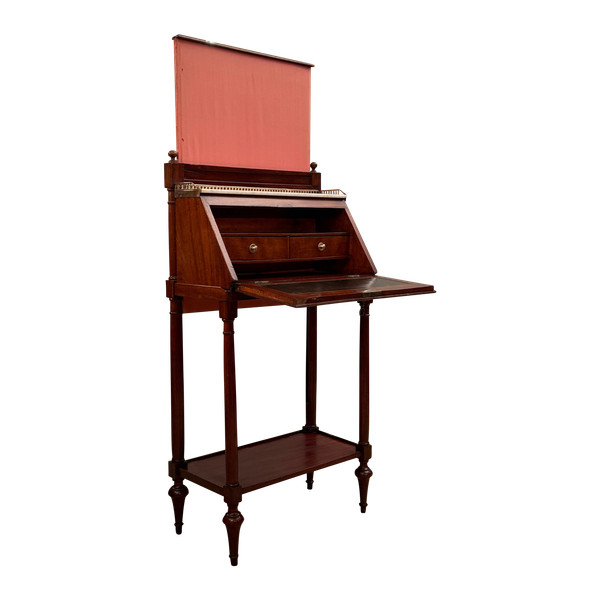 Billet Doux En Acajou d'Epoque Louis XVI Vers 1780