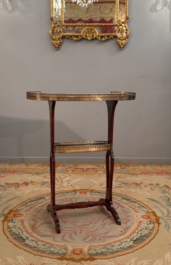 Kristalltreppe, Tisch Rognon Im Stil von Louis XVI Geprägt Um 1900