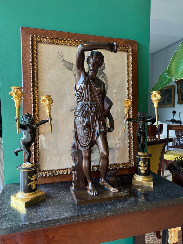 Amazzone ferita di Fidia: bronzo di grandi dimensioni, seconda metà del XIX secolo.