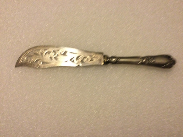 Silver serving knife