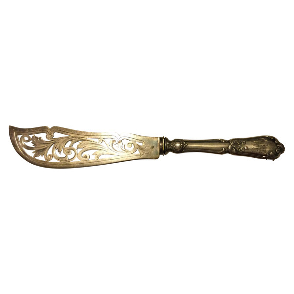 Silver serving knife