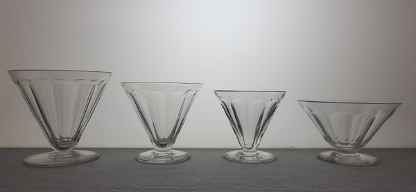 24 pieces Baccarat crystal service Rex model 1920-30's