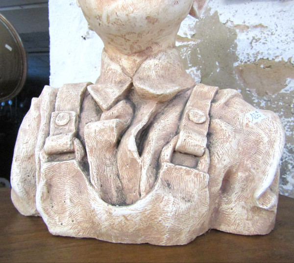 Busto in gesso