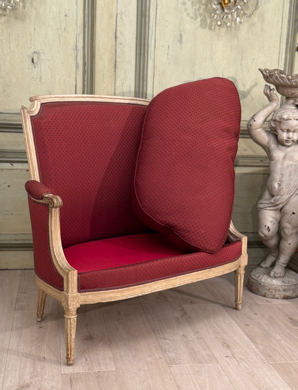 Marquise En Bois Laque d'Epoque Louis XVI, Vers 1780