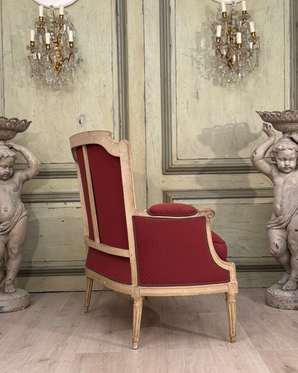 Marquise En Bois Laque d'Epoque Louis XVI, Vers 1780