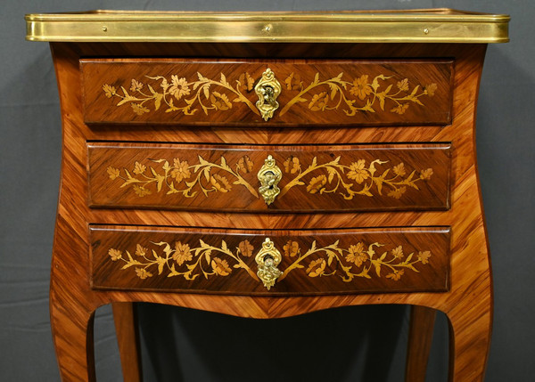 Chevet en Bois de Rose et Palissandre, style Louis XV – Fin XIXe