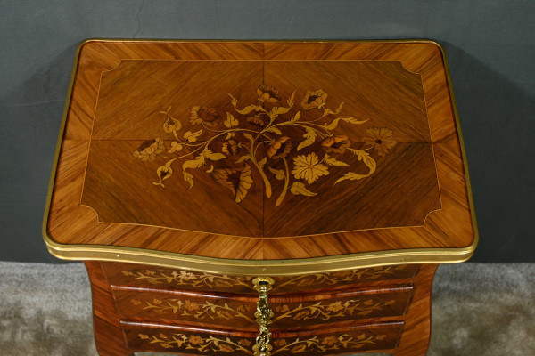 Chevet en Bois de Rose et Palissandre, style Louis XV – Fin XIXe