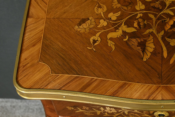 Chevet en Bois de Rose et Palissandre, style Louis XV – Fin XIXe