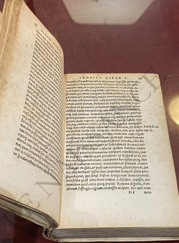 Flavius Joseph,  La Guerre des Juifs, 1539.