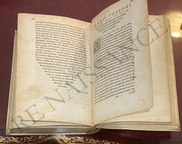 Flavius Joseph,  La Guerre des Juifs, 1539.