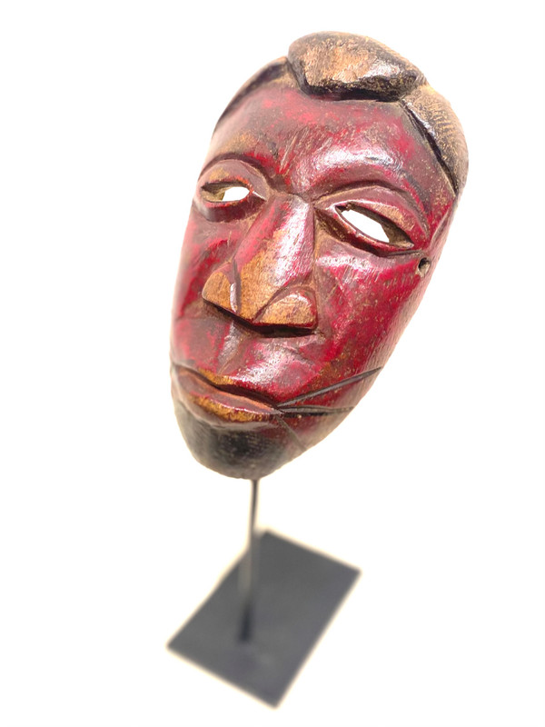 Piccola maschera antropomorfa MOSSI dal Burkina Faso