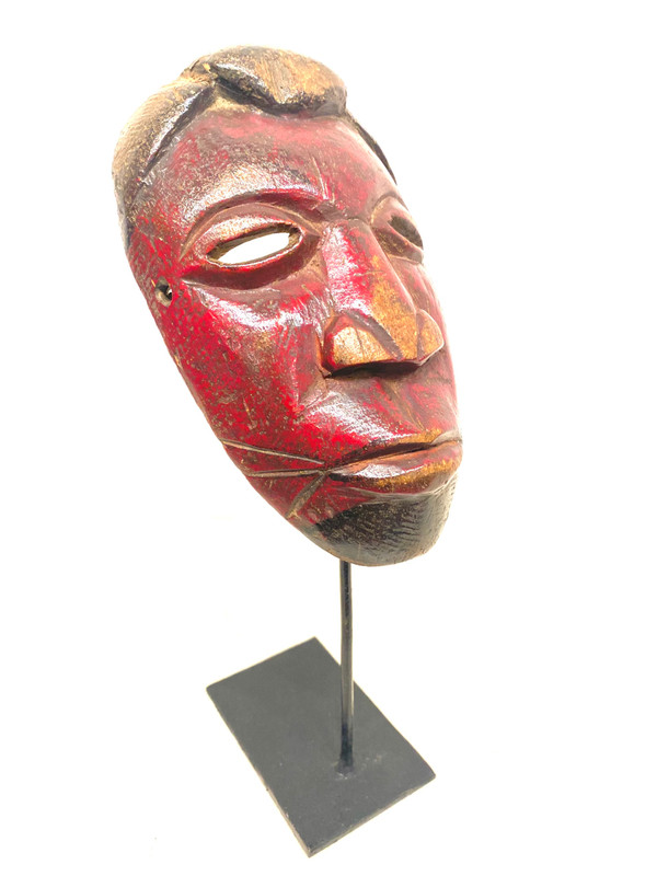 Piccola maschera antropomorfa MOSSI dal Burkina Faso