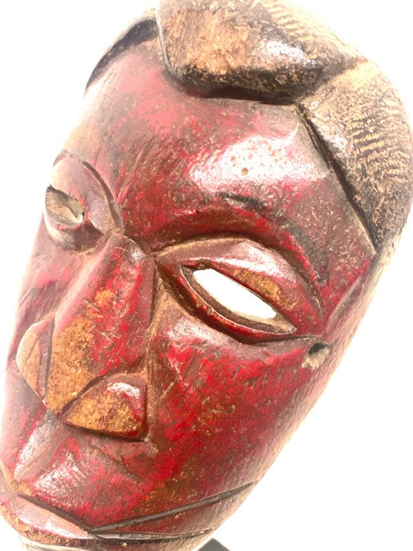 Piccola maschera antropomorfa MOSSI dal Burkina Faso