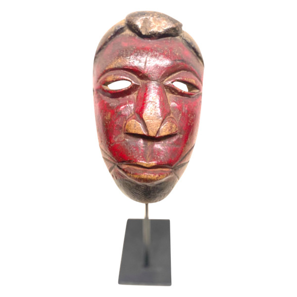 Piccola maschera antropomorfa MOSSI dal Burkina Faso