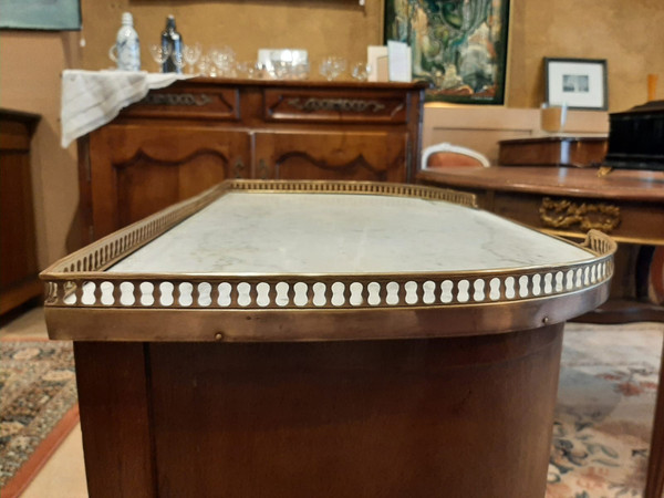 Kleiner Salontisch, genannt Chiffonnière - Mahagoni Louis XVI - XVIII Jahrhundert