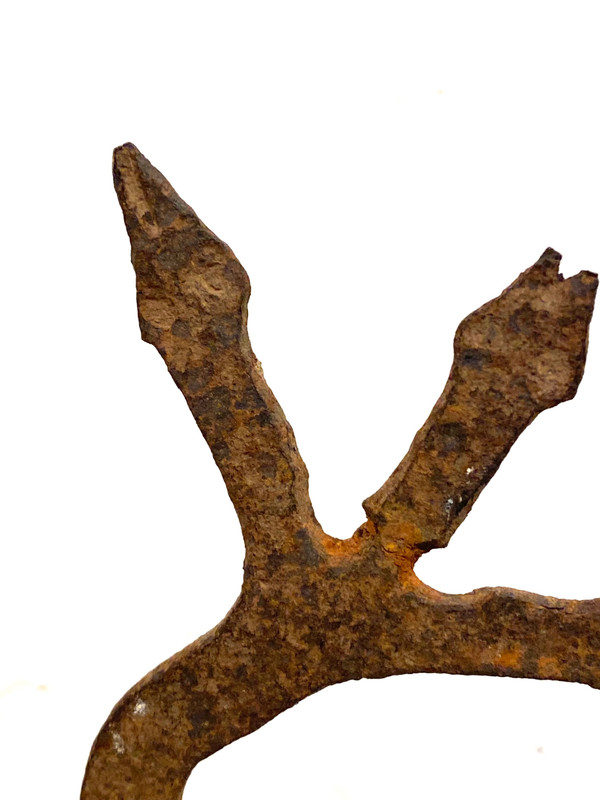 Fer rituel LOBI Serpent à 3 têtes 