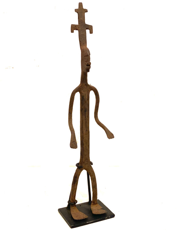 Anthropomorphic ritual iron DOGON from Mali