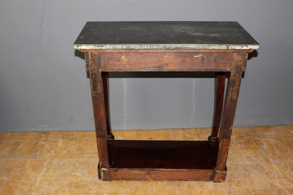 Kleine Konsole aus der Restaurationszeit Mahagoni XIX