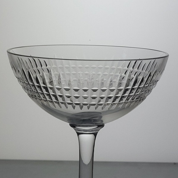 30-piece glass set in Baccarat Nancy crystal