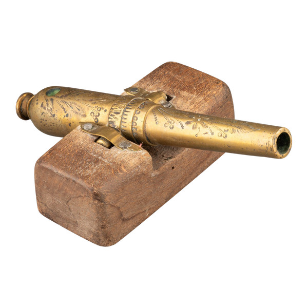 Riproduzione in bronzo di un cannone Vallière, XIX secolo