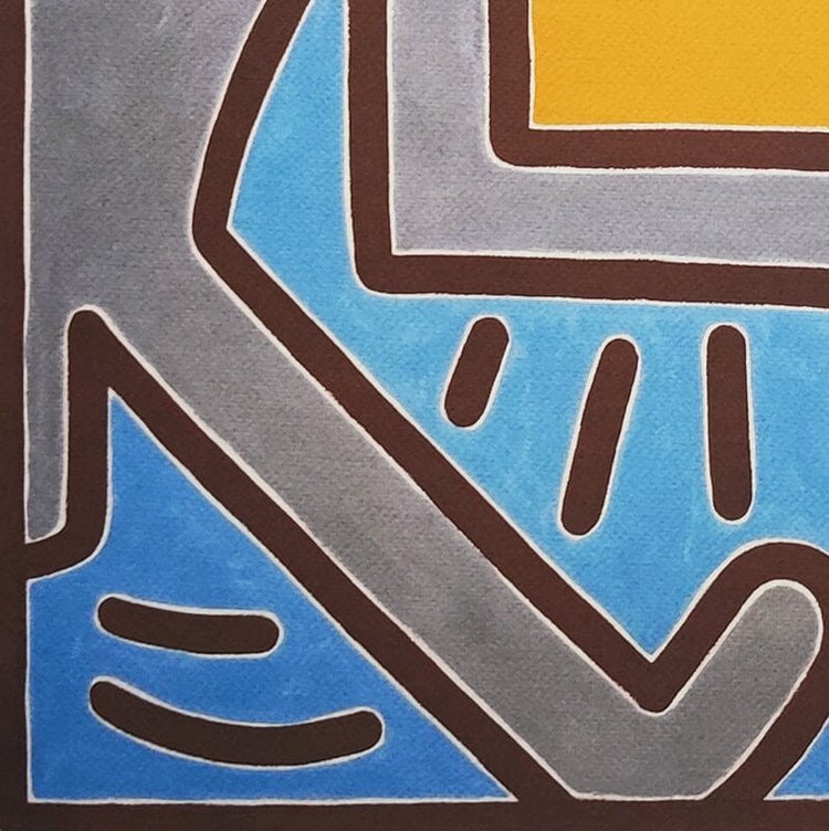 1990 Superbe lithographie Keith Haring à édition limitée