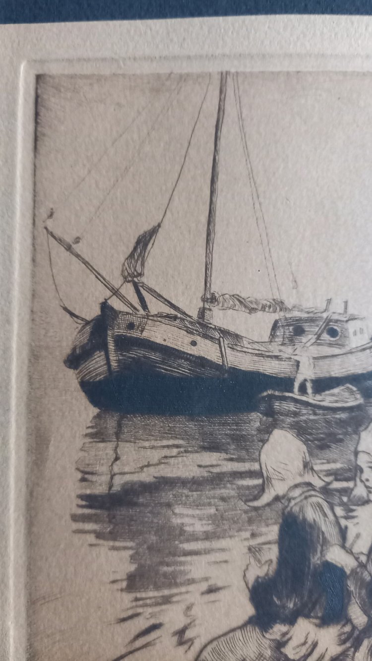 Engravings by Louis Szanto 19th century