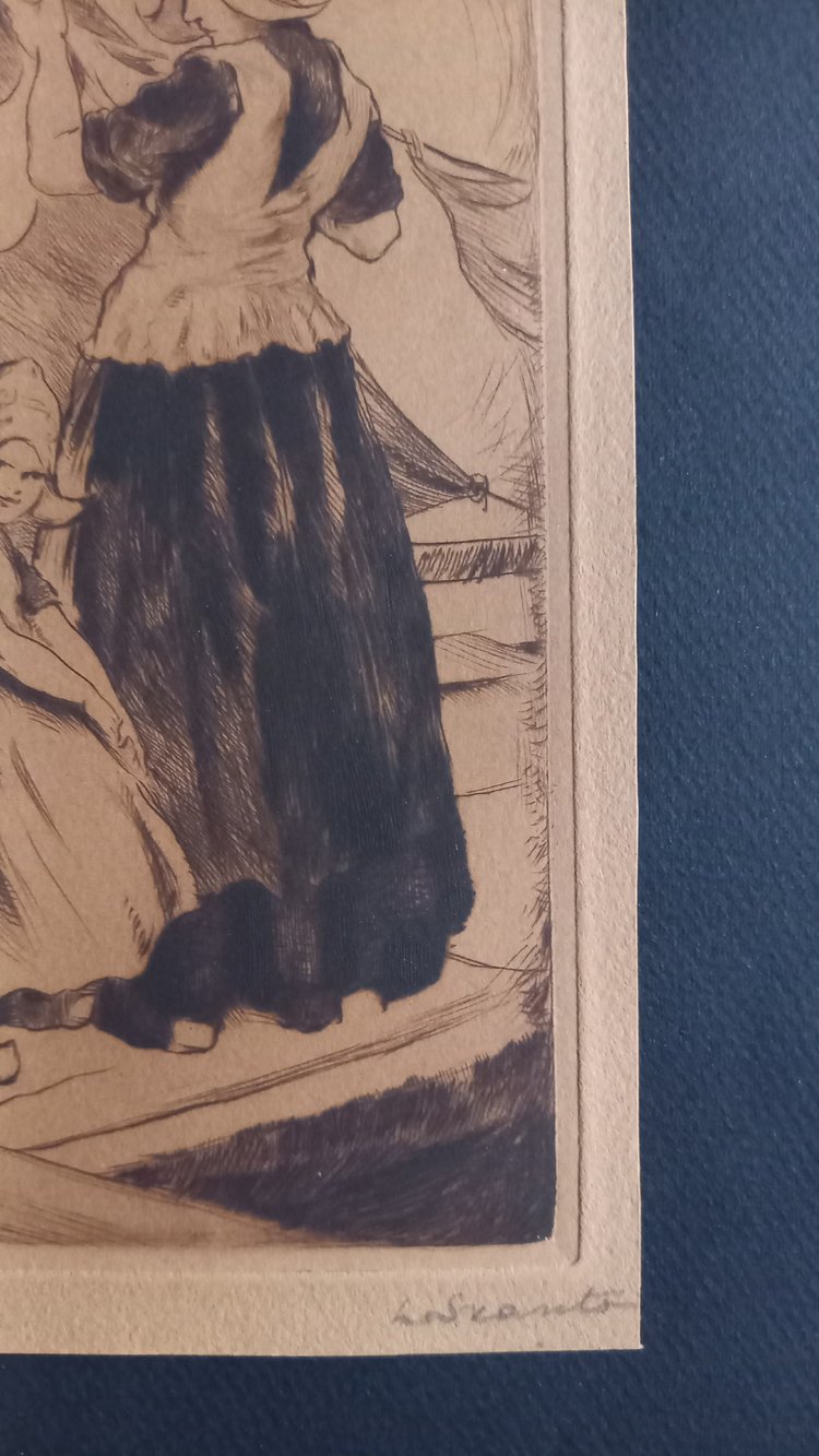 Engravings by Louis Szanto 19th century