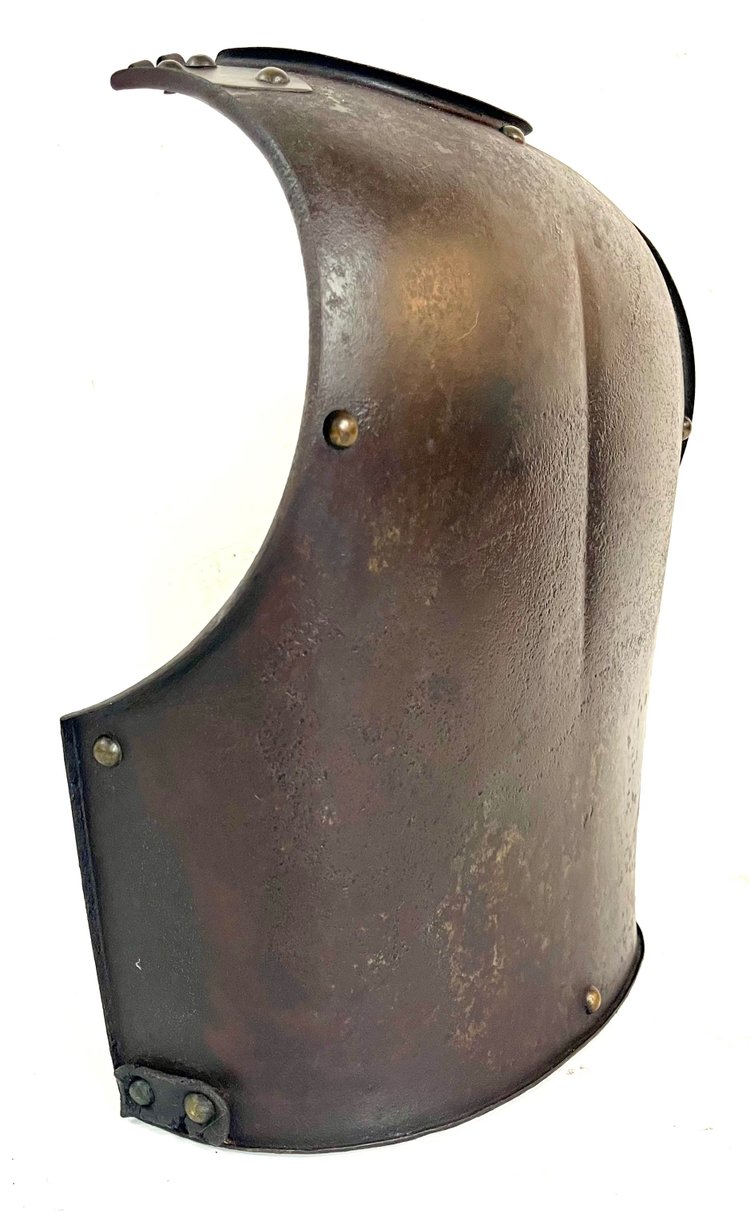 Signed Genuine Royal Armor - Cuirassier back under Charles X