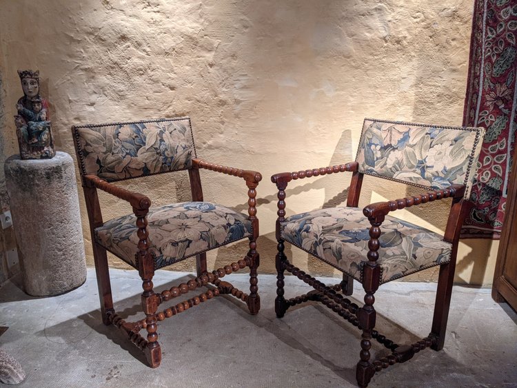 2 poltrone in stile Haute Epoque