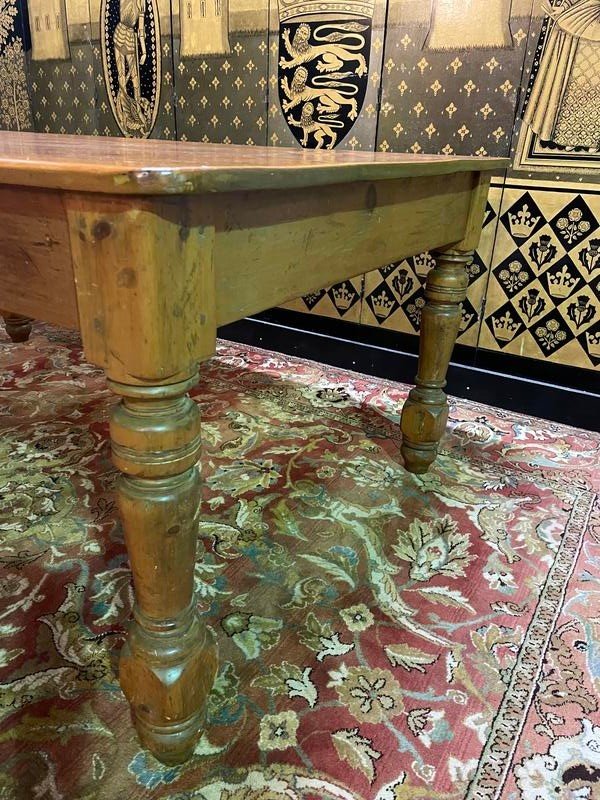 Table de ferme en sapin 