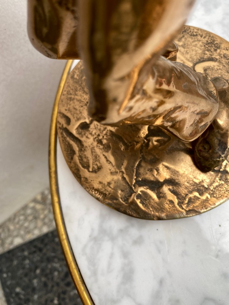 1970/80 'Le Jazz Band' 4 Bronze Sculptures, Signed LOHE