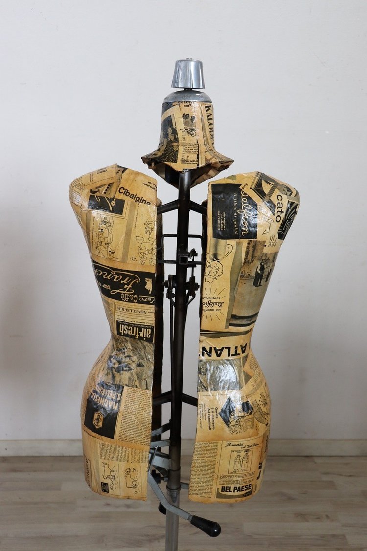 Manichino da sarto Mid-Century regolabile