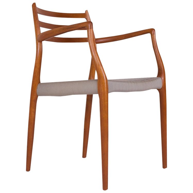 Stuhl "Modell 62" Niels Otto Møller , Originalausgabe.