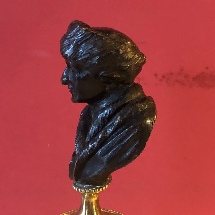 Voltaire e Rousseau, fine XVIII o inizio XIX secolo