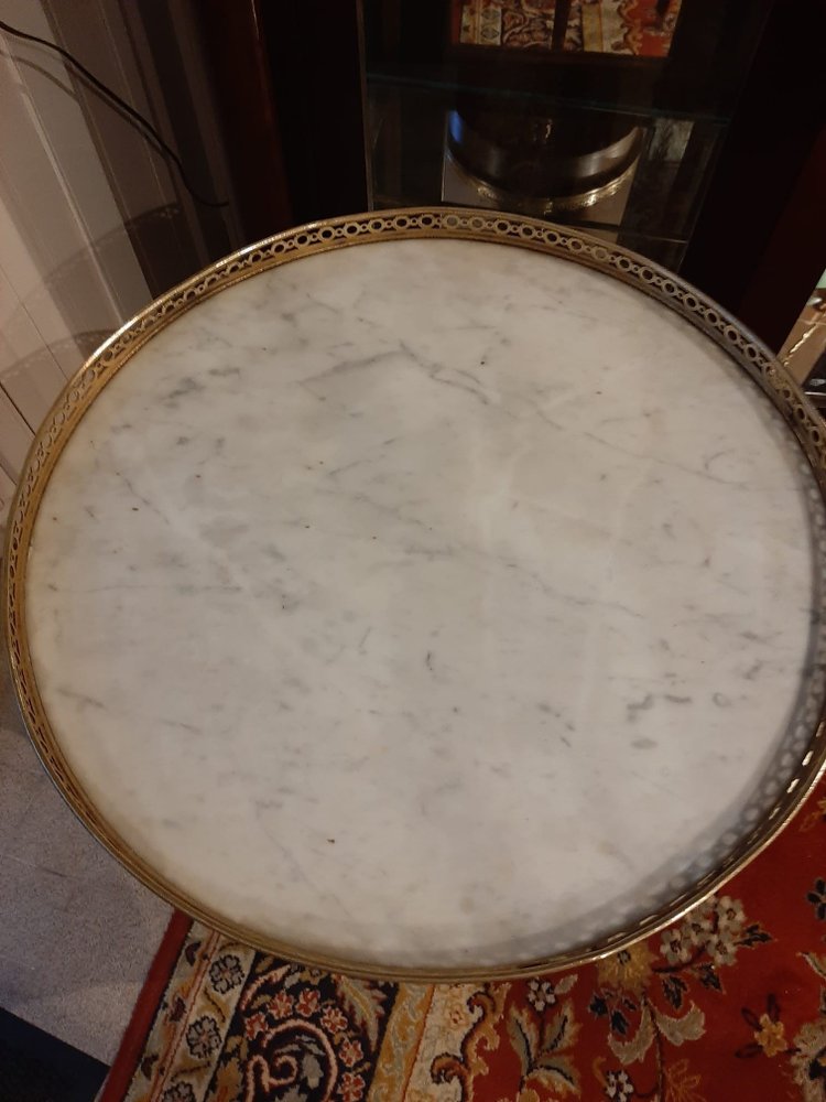 Table Bouillotte Style Louis XVI  en Acajou - XXème siècle