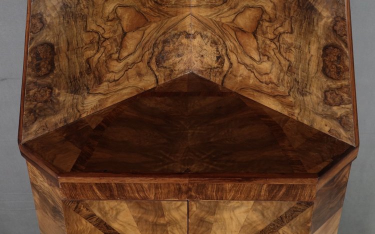 Walnut sideboard, Art Deco - 1930