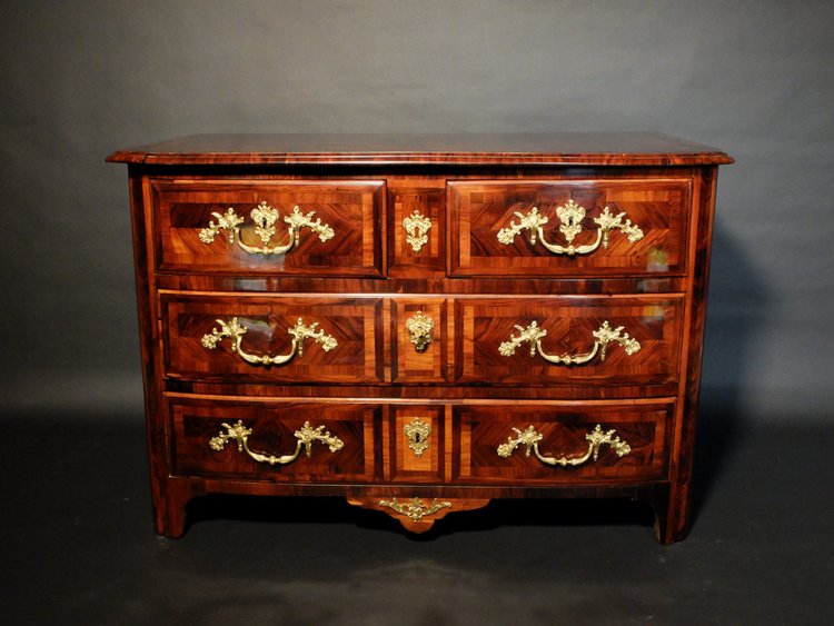 Kommode aus der Regency-Zeit aus violettem Holz 