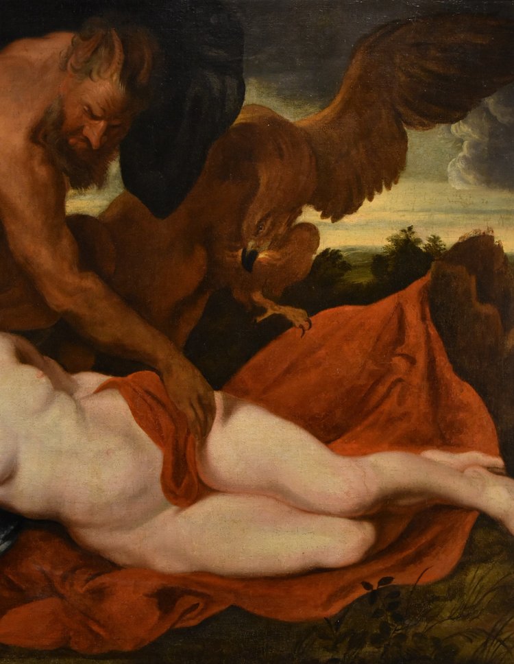 Giove e Antiope, Anthoon van Dyck (Anversa 1599 - Londra 1641) seguace
