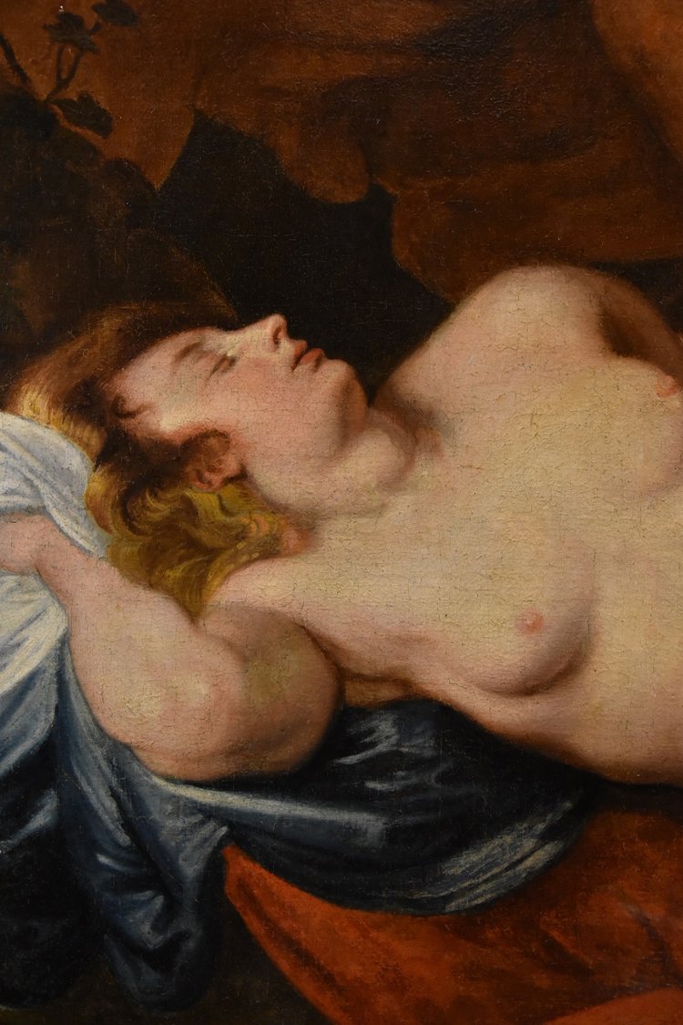 Giove e Antiope, Anthoon van Dyck (Anversa 1599 - Londra 1641) seguace