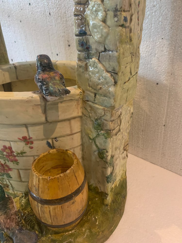 MASSIER DELPHIN Pozzo in ceramica di Vallauris XX secolo