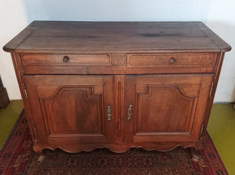 Credenza Luigi XV in rovere