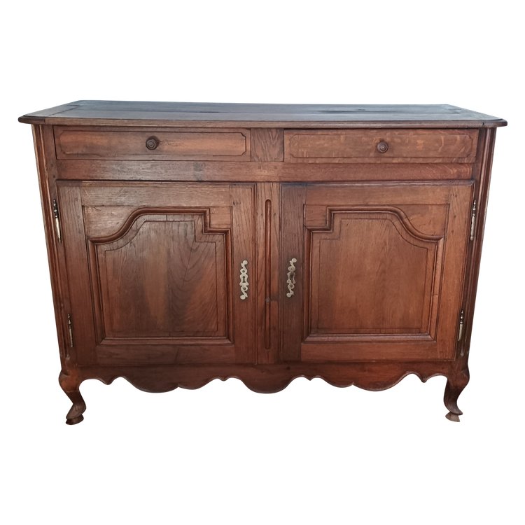 Credenza Luigi XV in rovere