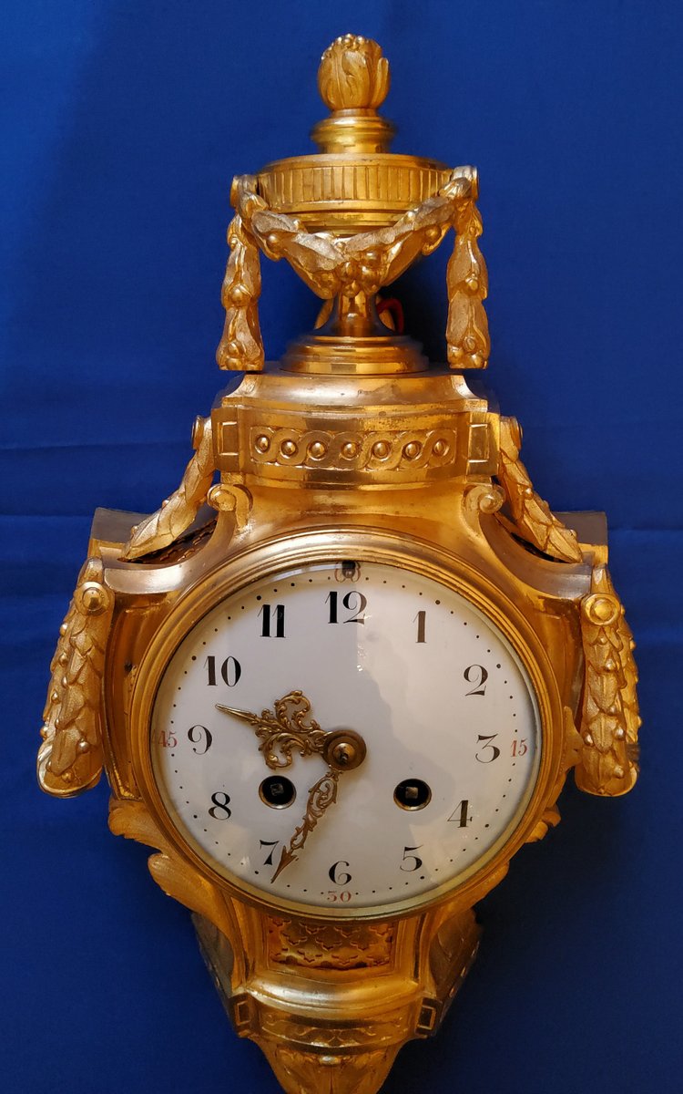 Wall light called alcove in gilded bronze in the Transition style Louis XV Louis XVI 19th century
