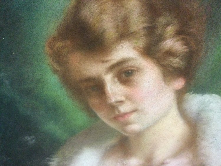 Pastel signed D.ANTONY